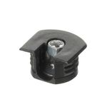 Riex JC62 Camă cu excentric poliță TOP 18/20 mm, neagră 1