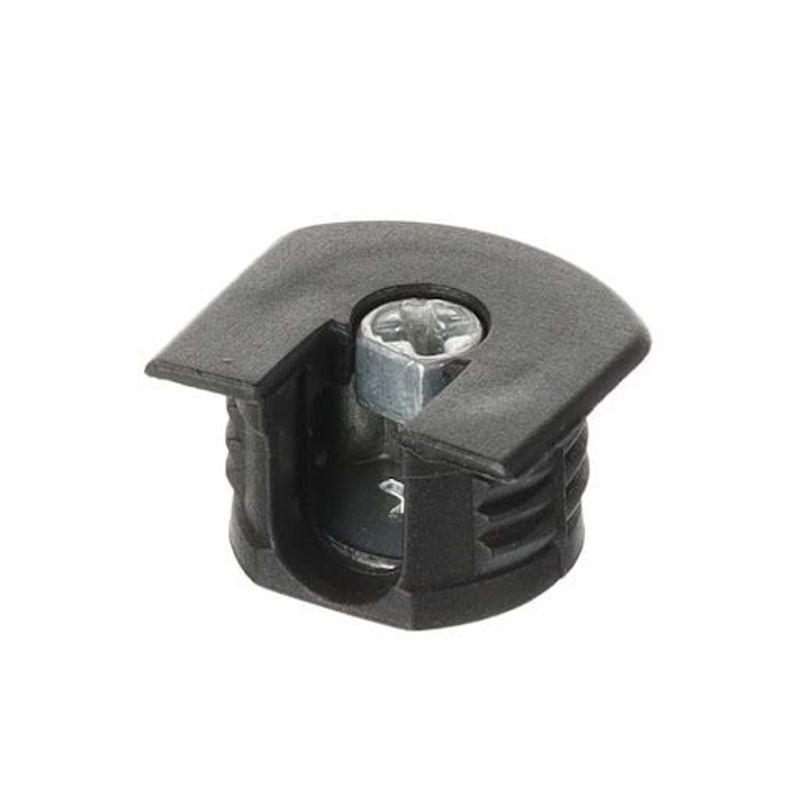 Riex JC62 Camă cu excentric poliță TOP 18/20 mm, neagră
