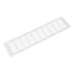 Riex GV44 Grilă de ventilație din aluminiu, 100x400mm, albă 1