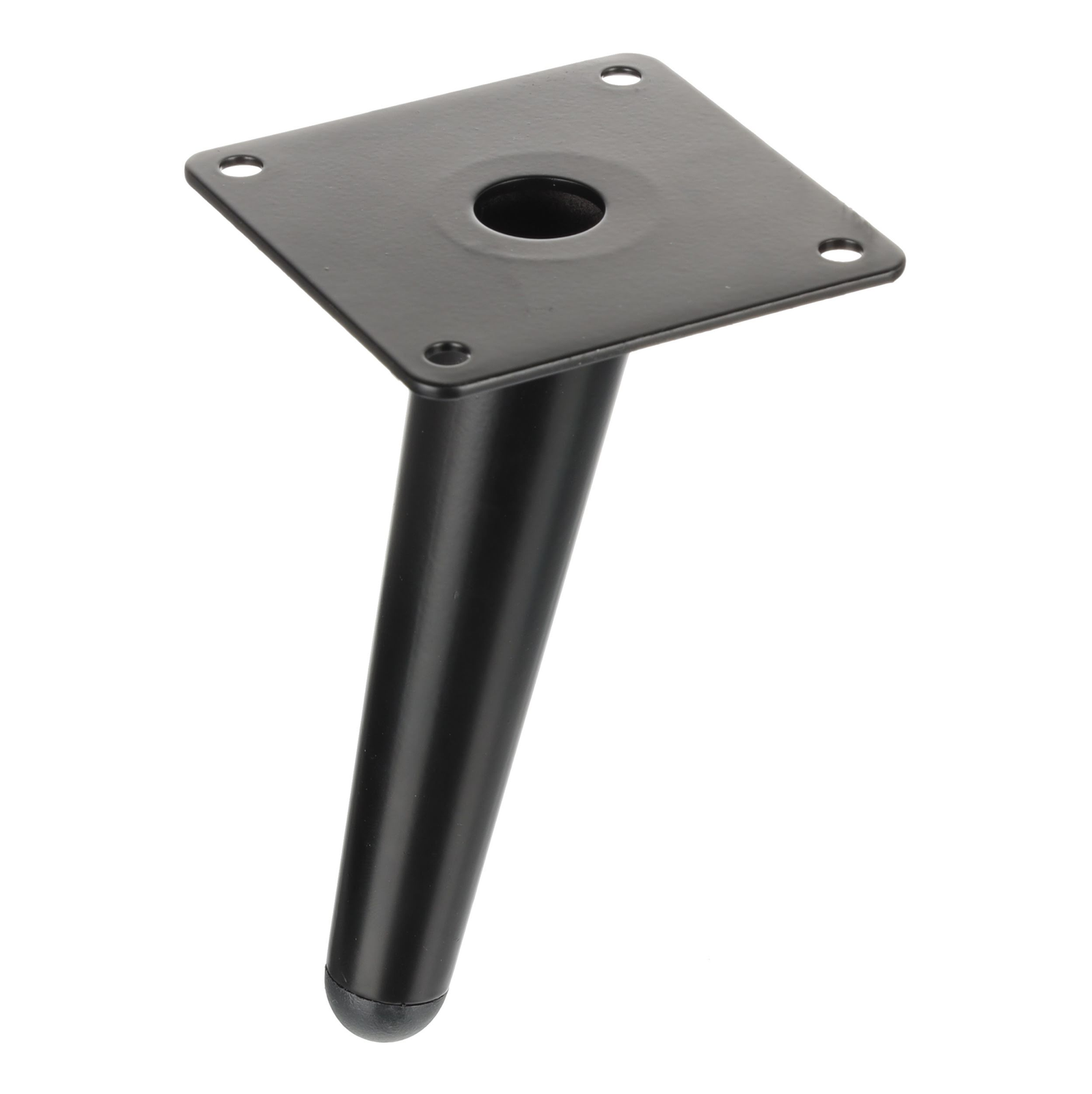 Picior de mobilă Riex GS52, 130 mm, negru mat