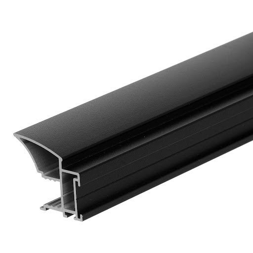 Riex VR31 Profil mâner P22 (10 mm),2700 mm, negru mat