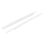 Riex NR09 Glisiere cu role, 500 mm, albe 1