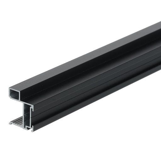 Riex VR30 Profil mâner P12 (18 mm), Cadru, 2700 mm, negru mat
