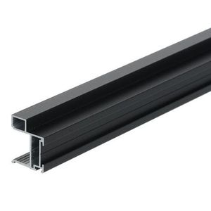 Riex VR30 Profil mâner P12 (18 mm), Cadru, 2700 mm, negru mat