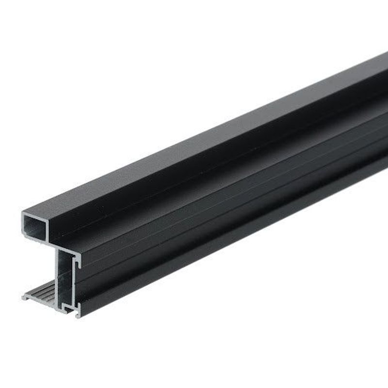 Riex VR30 Profil mâner P12 (18 mm), Cadru, 2700 mm, negru mat