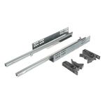 Riex NU04 Glisiere ascunse, extracție parțială, amortizare, 25 kg, 350 mm, reglaj 1D 1
