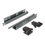 Riex NU30 Glisiere ascunse, extracție parțială, amortizare, 25 kg, 350 mm, reglaj 2D 1
