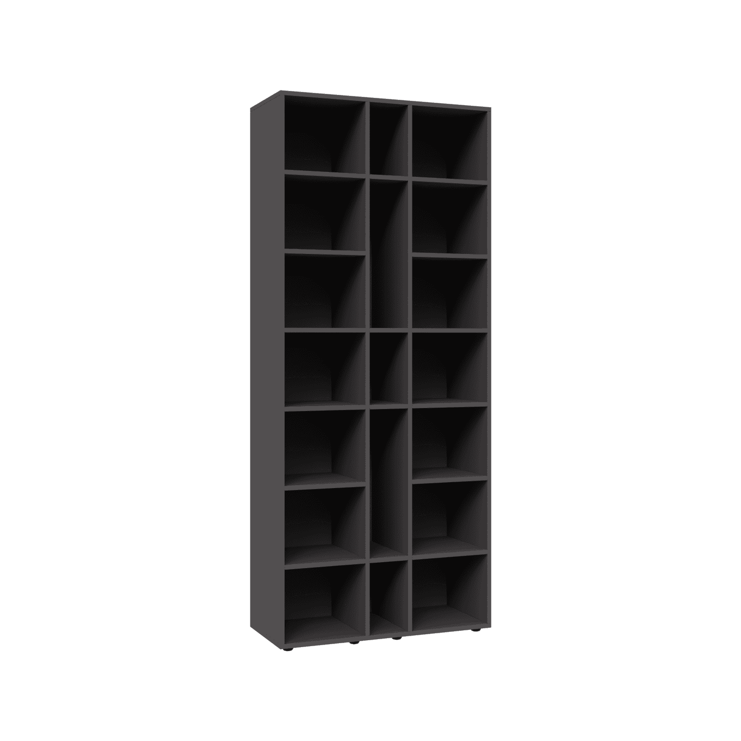 Bibliotecă pentru cărți configurabilă cu 3 coloane