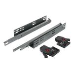 Riex NU30 Glisiere ascunse, extracție parțială, amortizare, 25 kg, 400 mm, reglaj 2D 1
