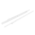 Riex NR09 Glisiere cu role, 550 mm, albe 1