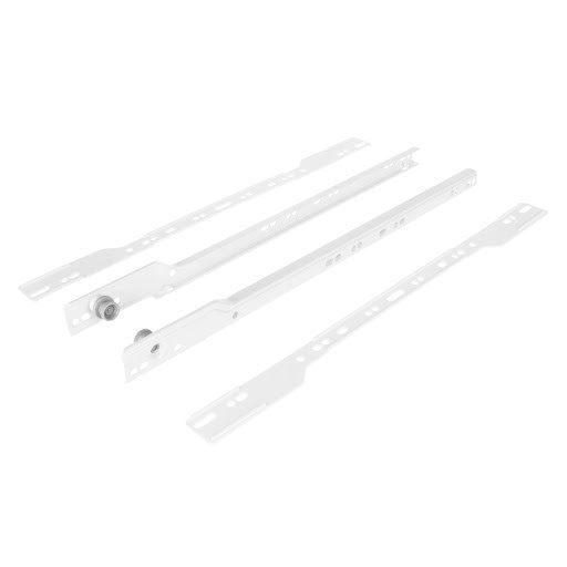 Riex VB63/VB66 Glisiere cu role pentru cosuri de dresing pentru pal de 16 mm 472 mm alb