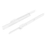 Riex NR09 Glisiere cu role, 300 mm, albe 1