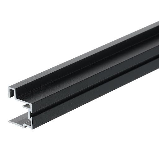 Riex VR30 Profil mâner P03 (18 mm), 2500 mm, negru mat