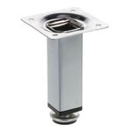 Riex GS26 Picior de mobilier 25x25 mm, H100, crom 1