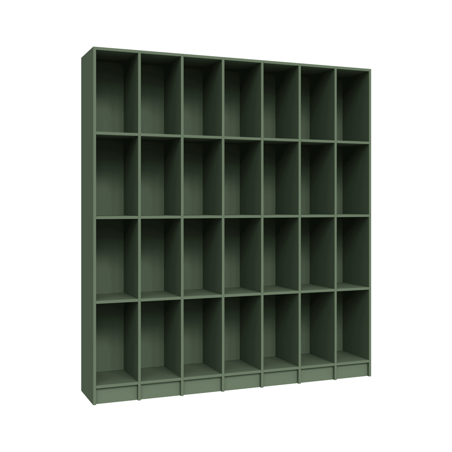 Bibliotecă pentru cărți configurabilă cu 7 coloane